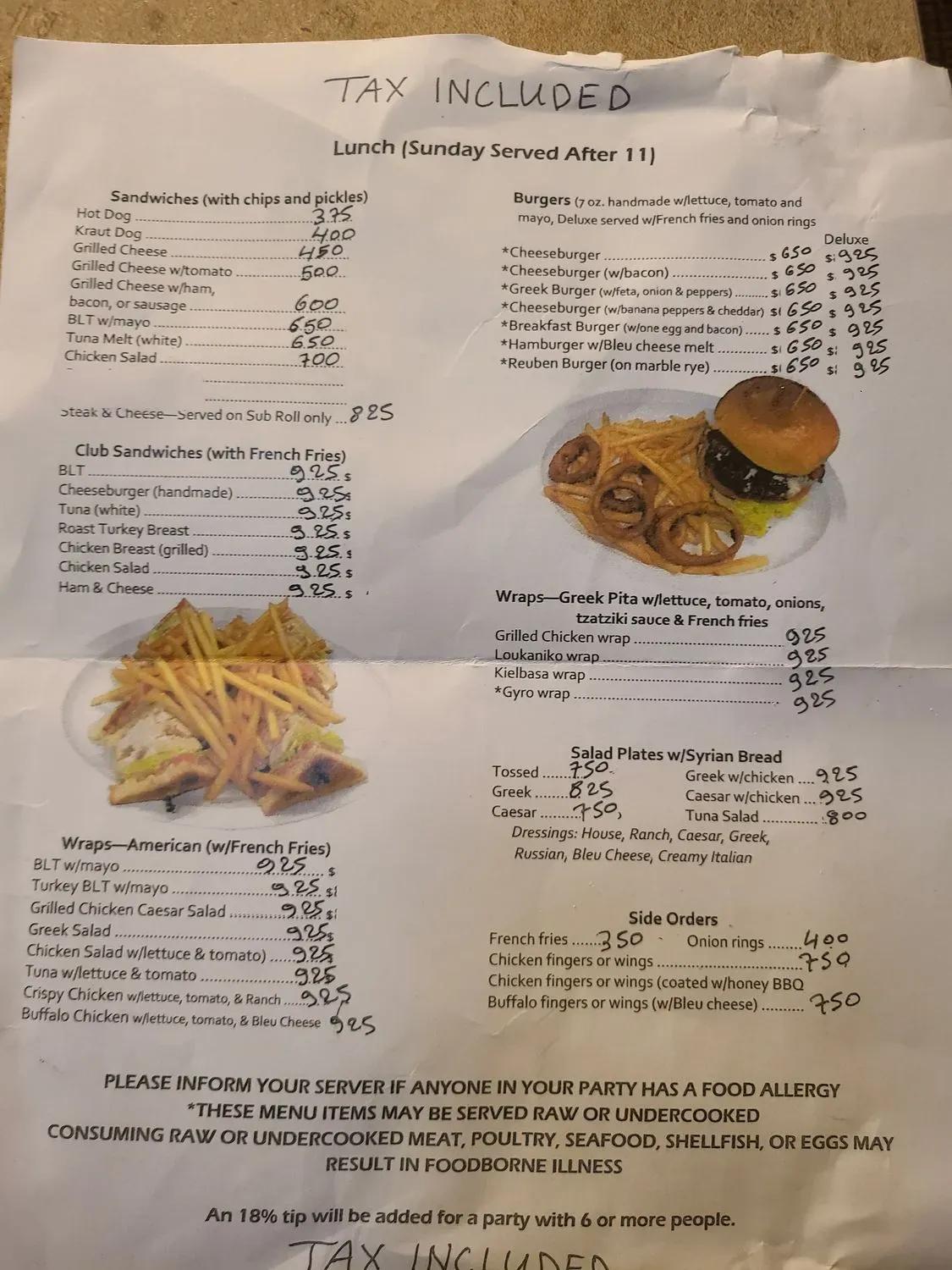 Menu 4