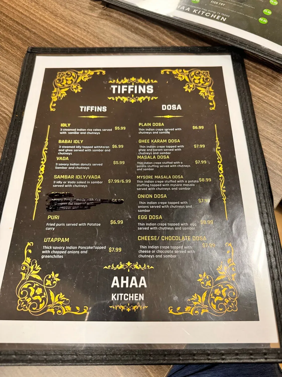 Menu 6