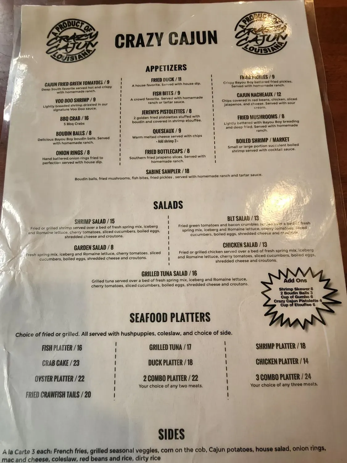 Menu 6