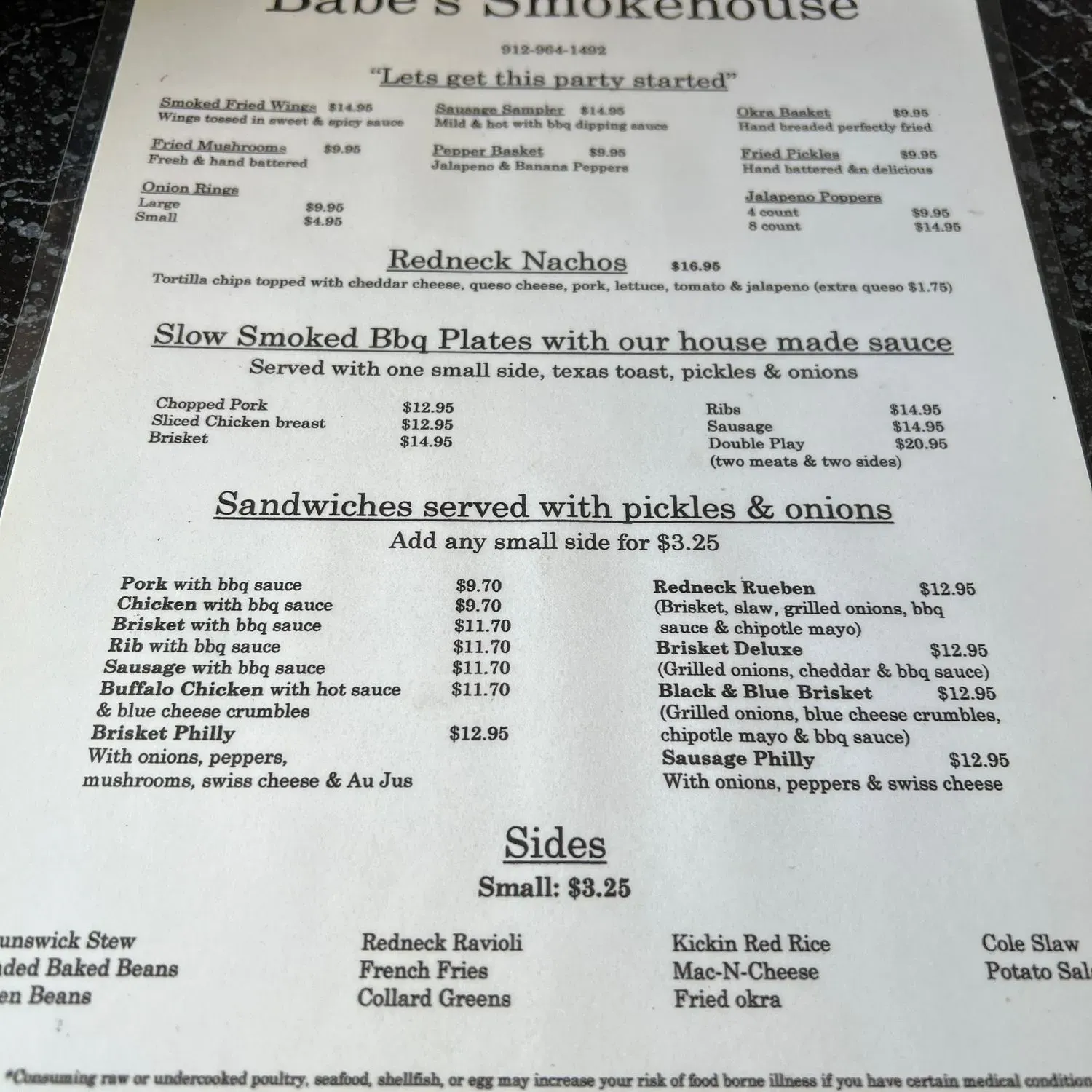 Menu 3