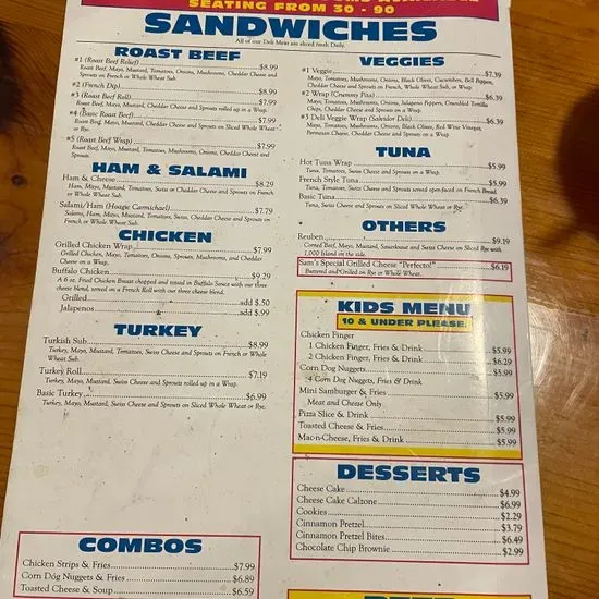 Menu 3