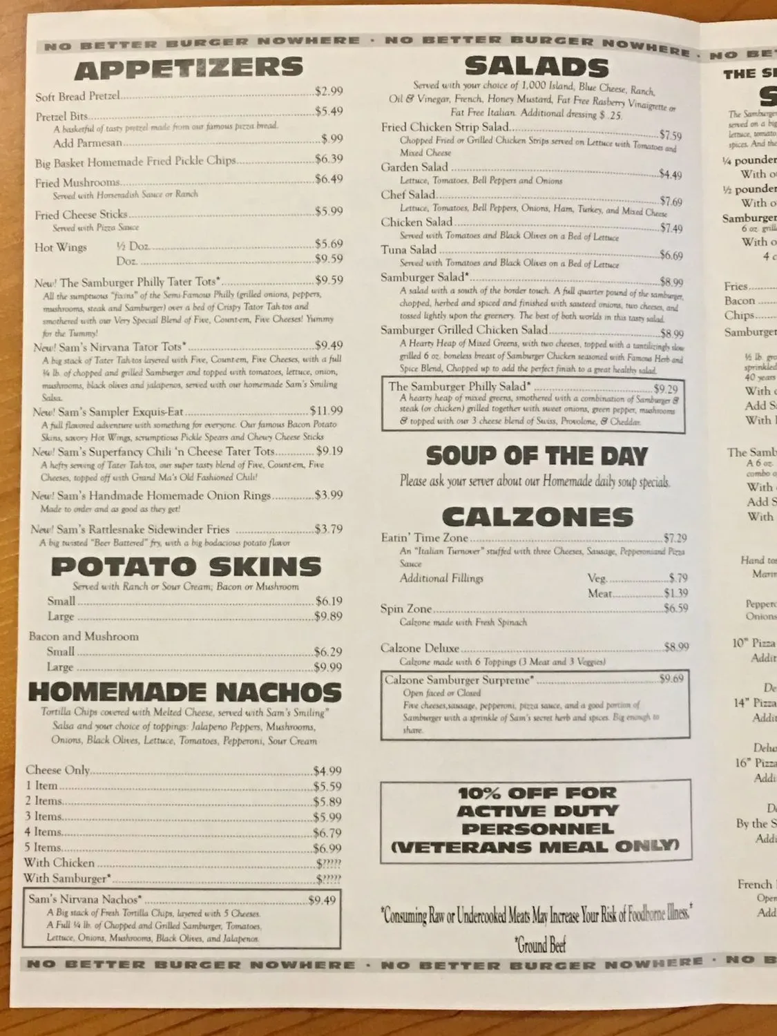 Menu 4