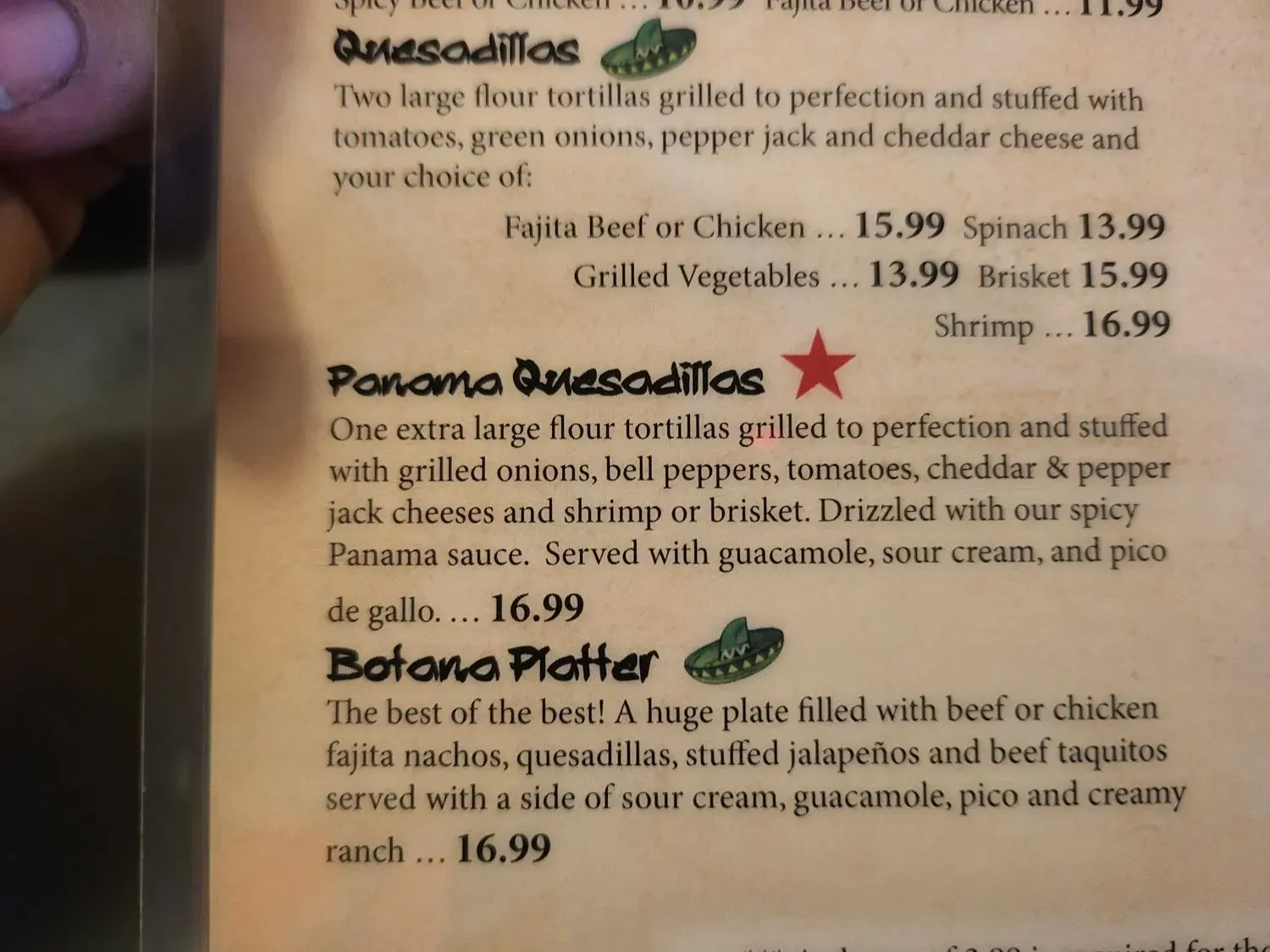 Menu 3