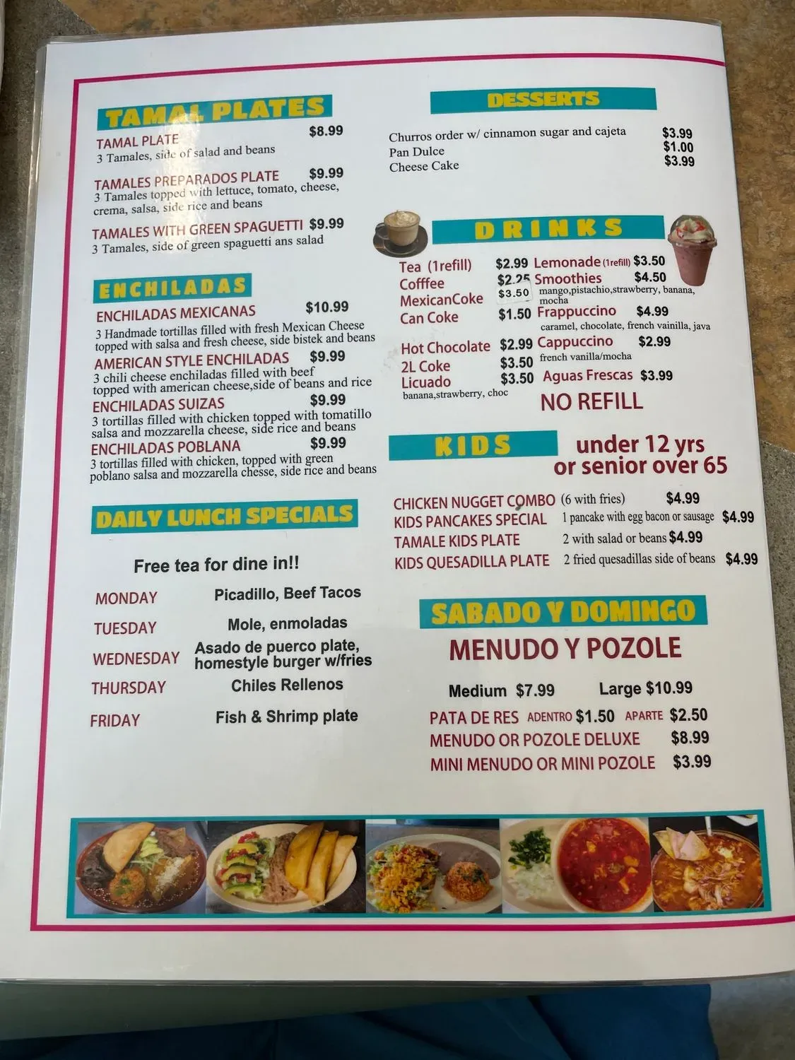 Menu 3