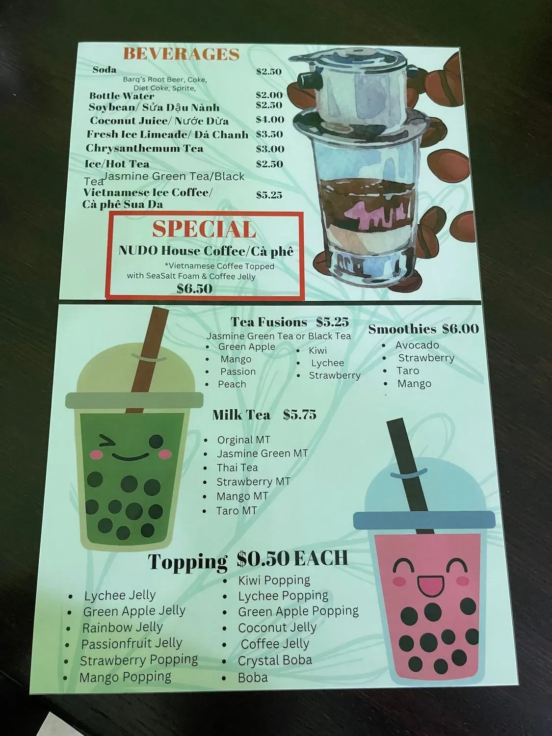 Menu 3