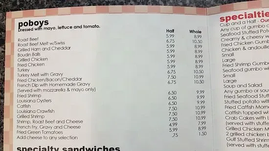 Menu 6