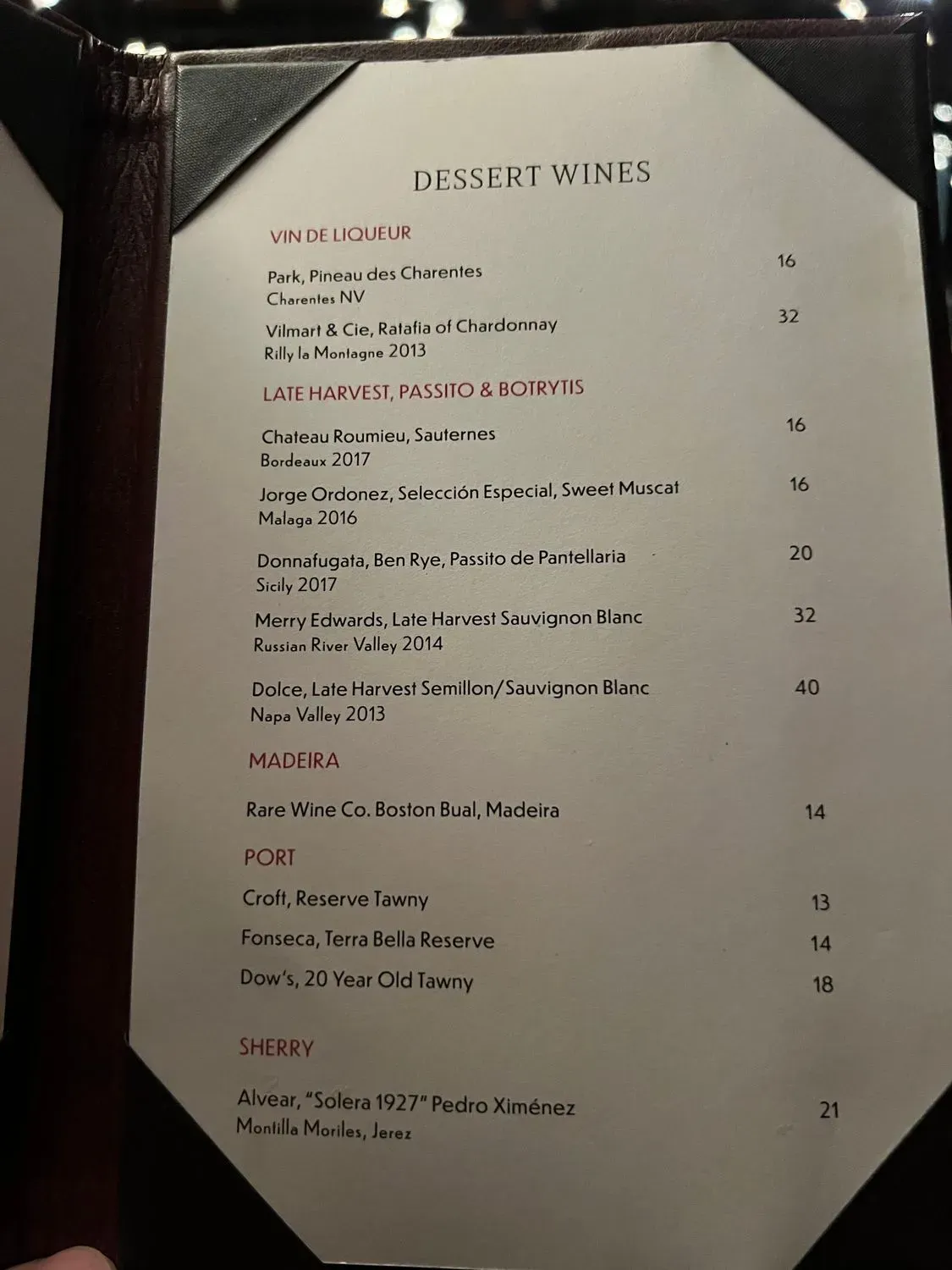 Menu 4