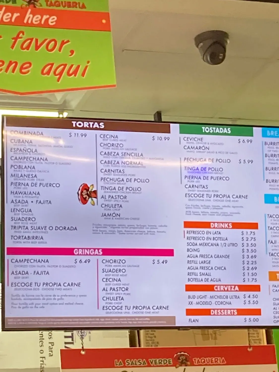 Menu 6