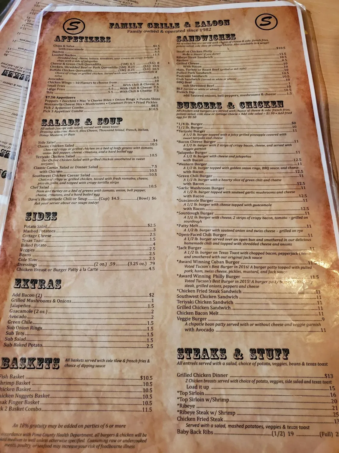 Menu 3