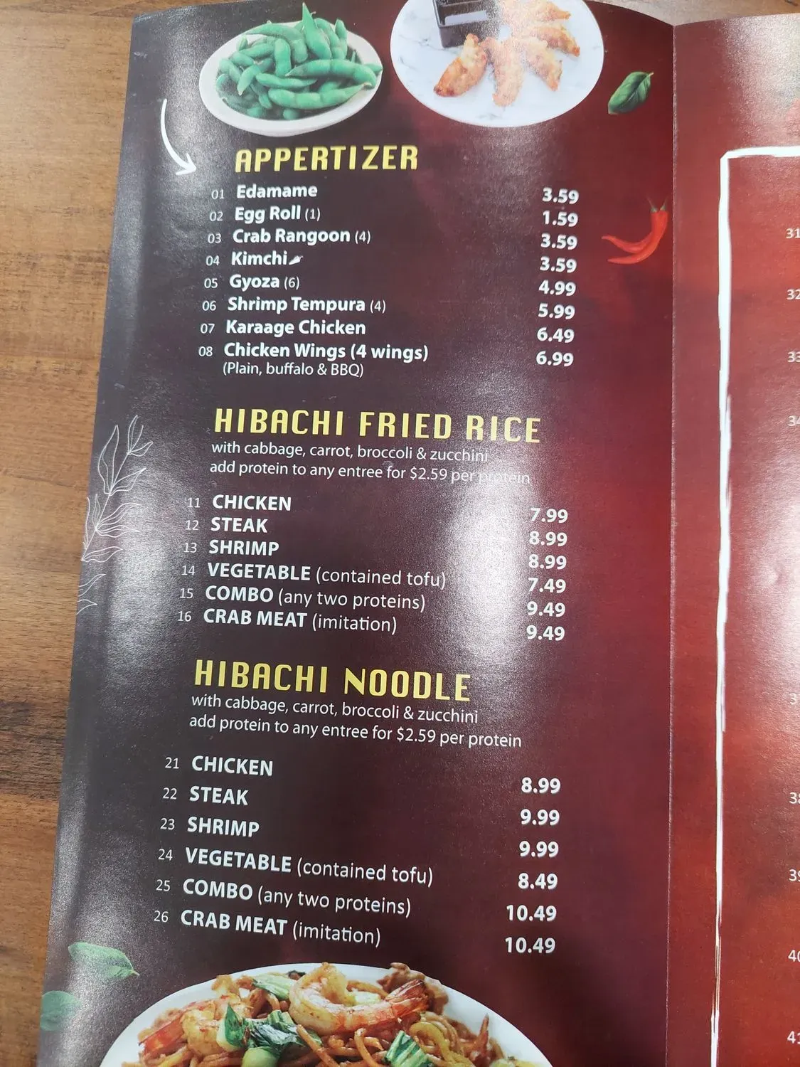 Menu 3