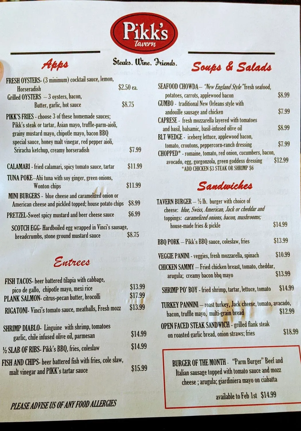 Menu 4