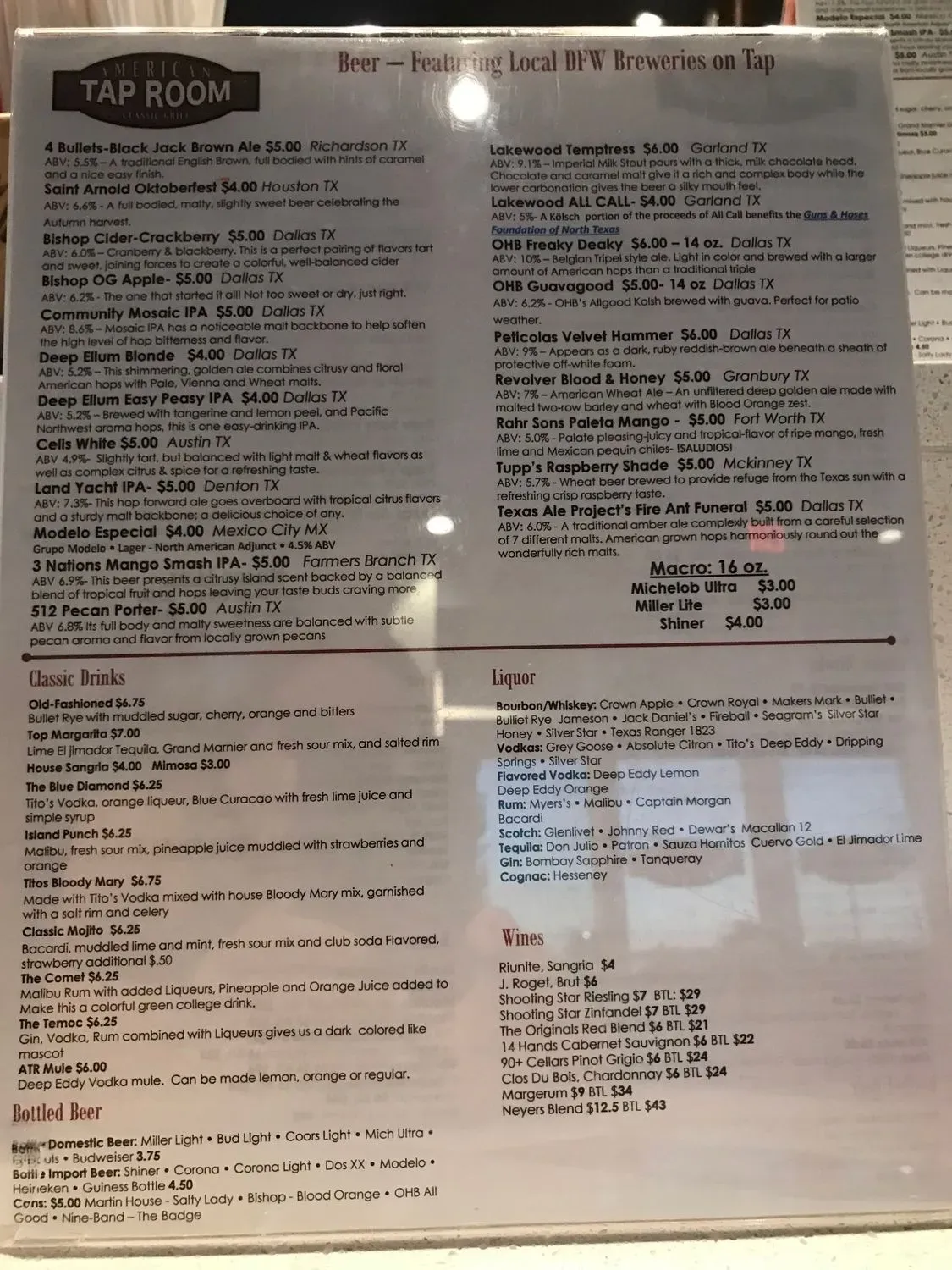 Menu 6