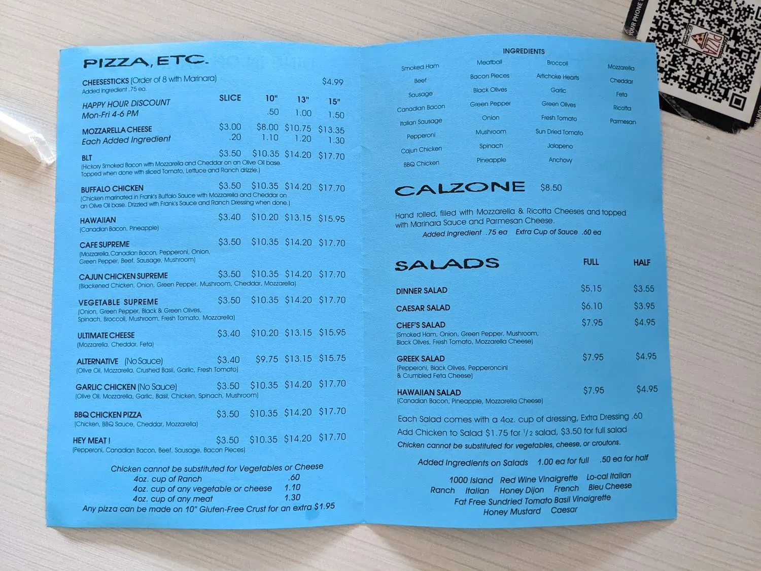 Menu 6