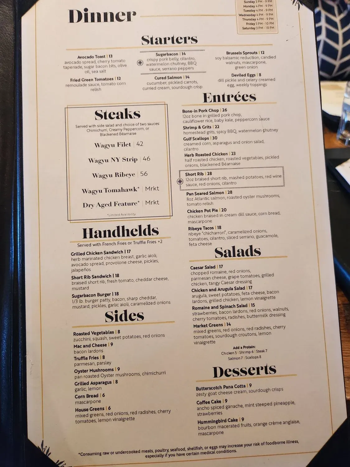 Menu 6