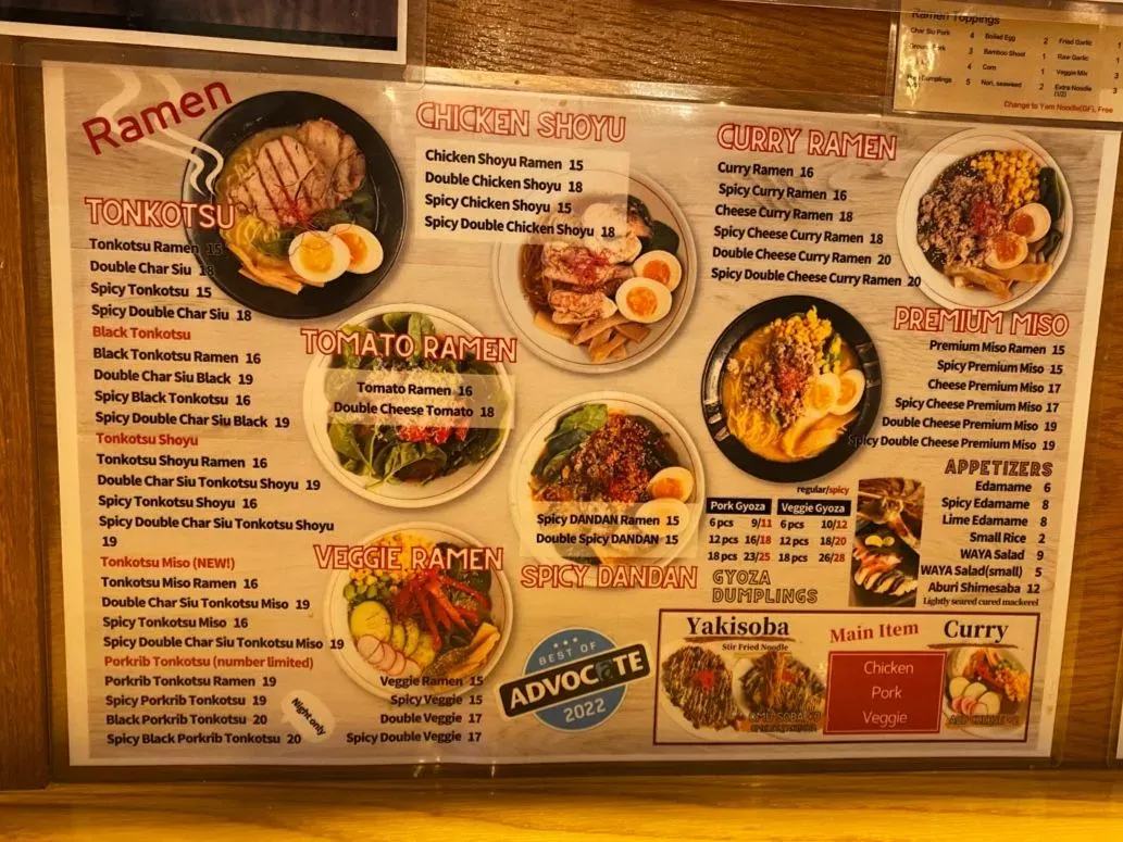 Menu 6