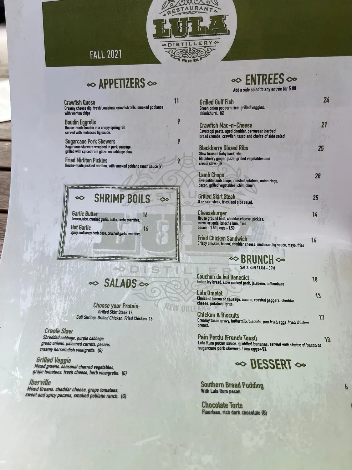 Menu 6