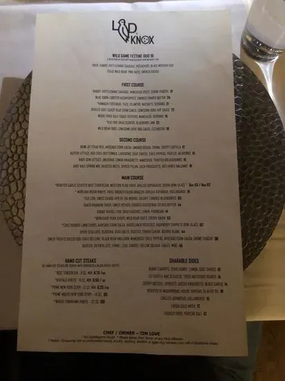 Menu 6