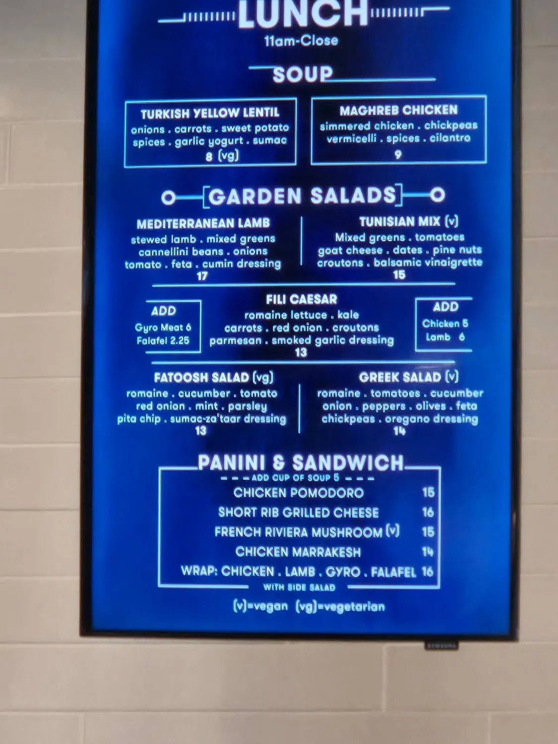 Menu 4