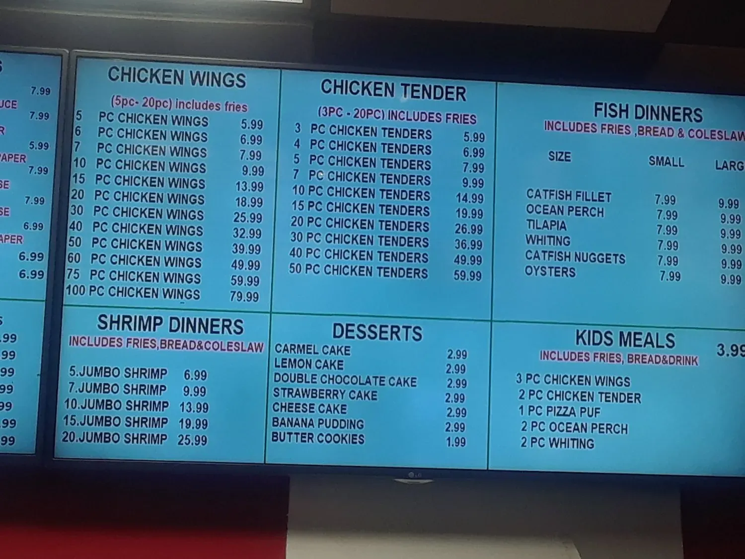 Menu 4