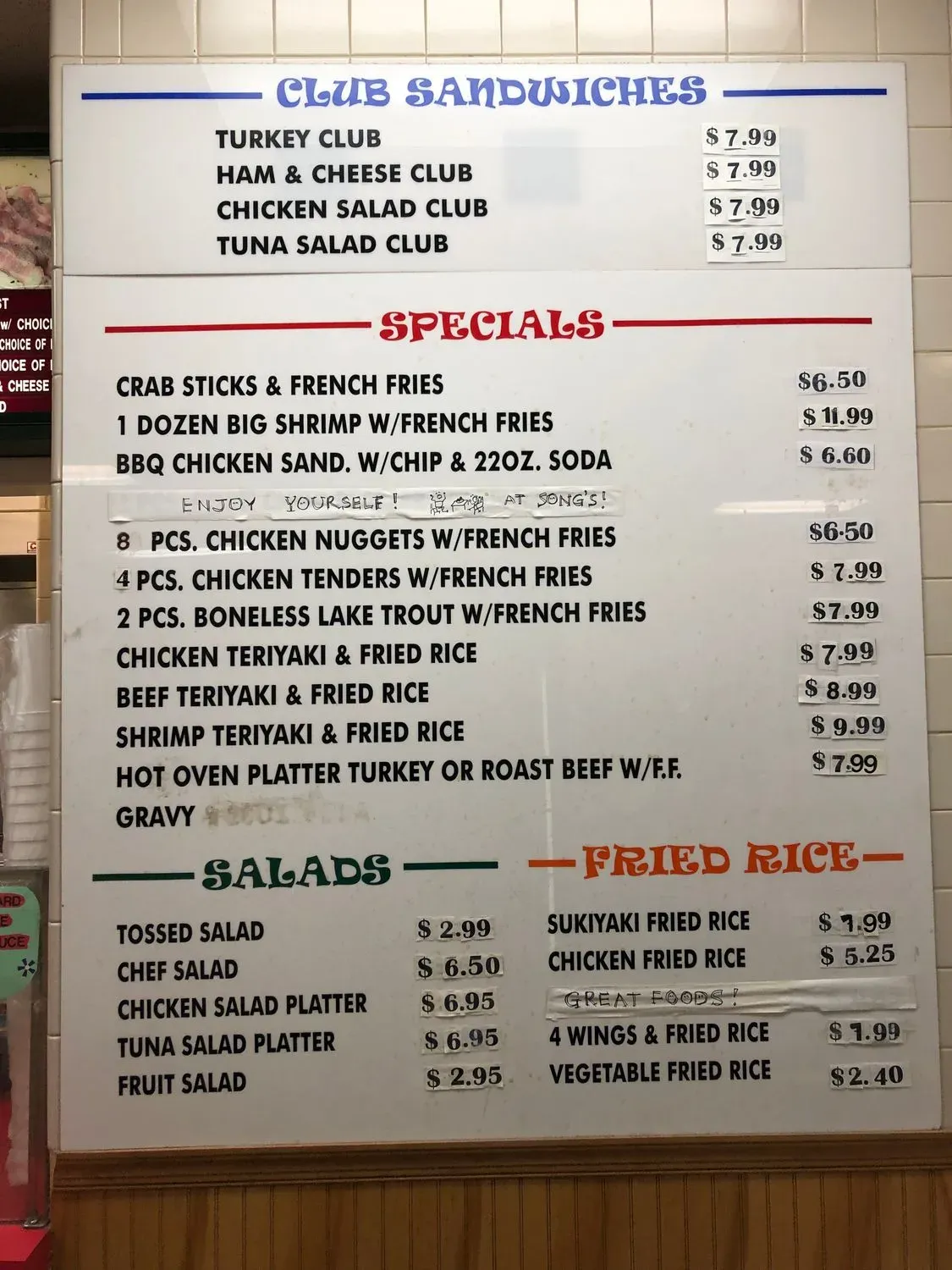 Menu 6