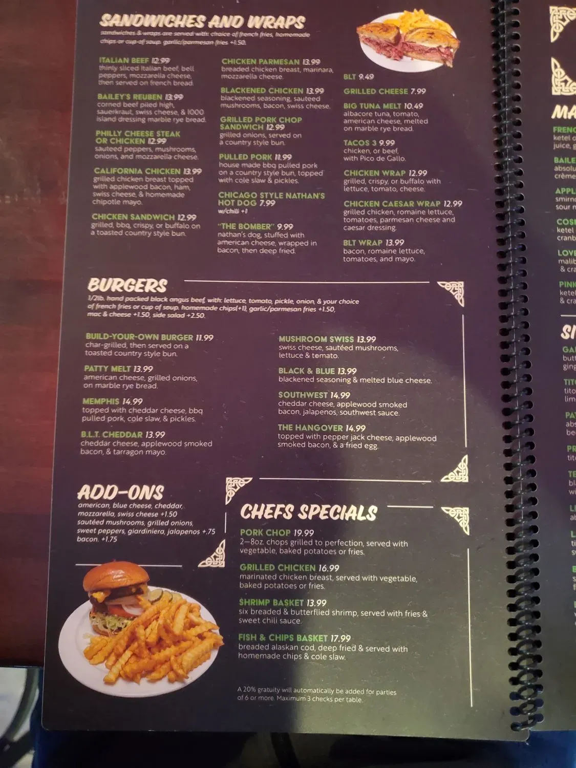 Menu 3