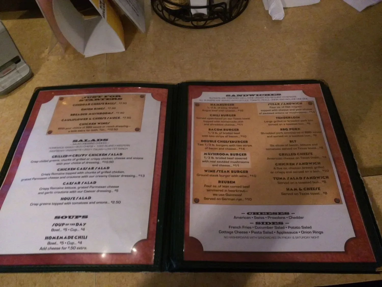 Menu 3