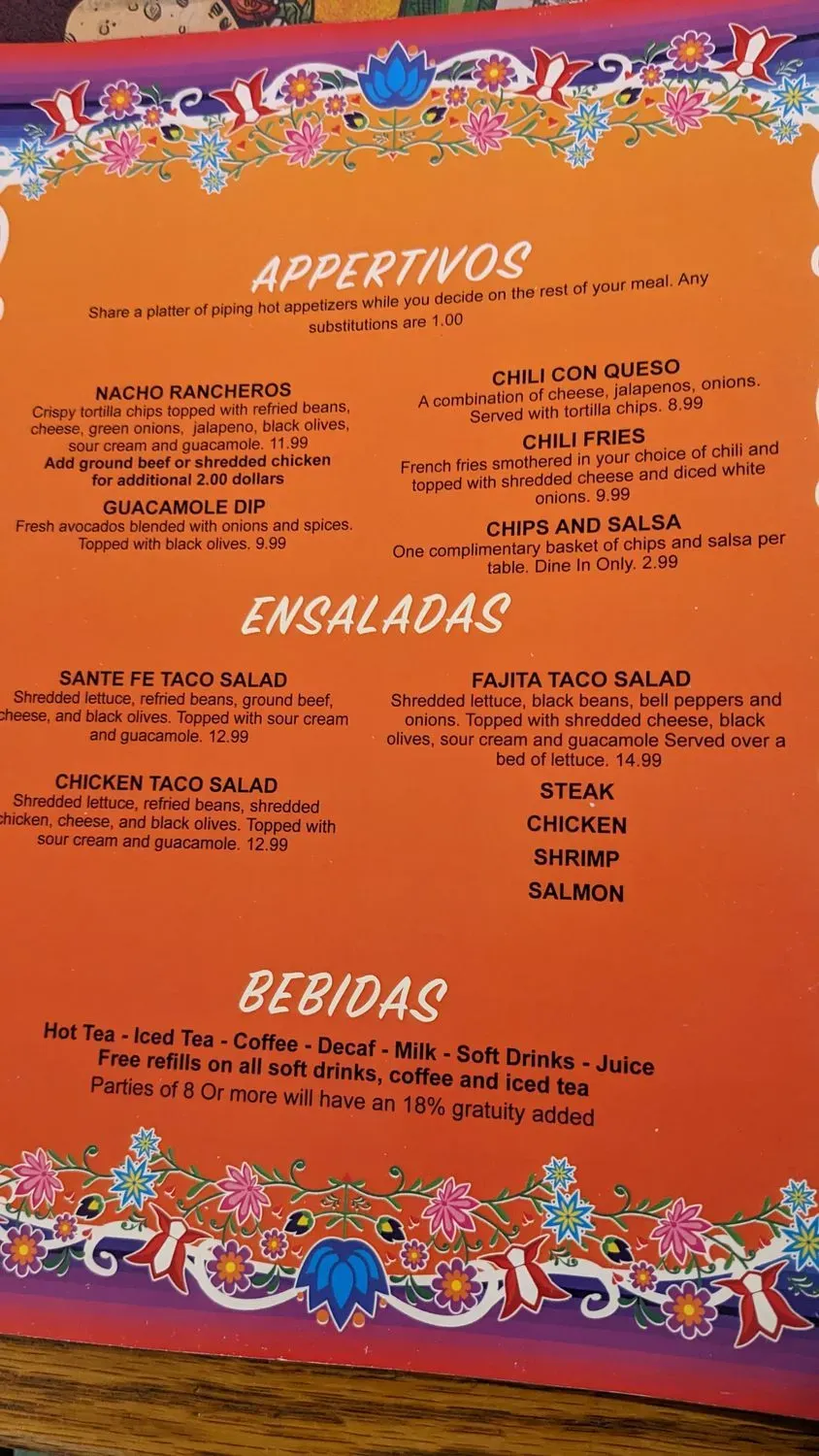 Menu 3