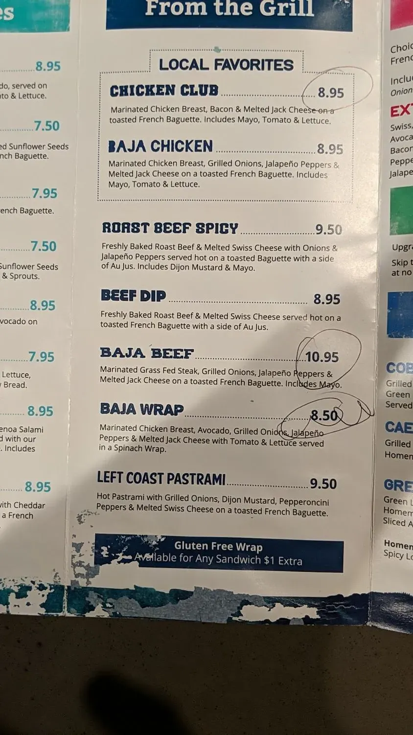 Menu 4