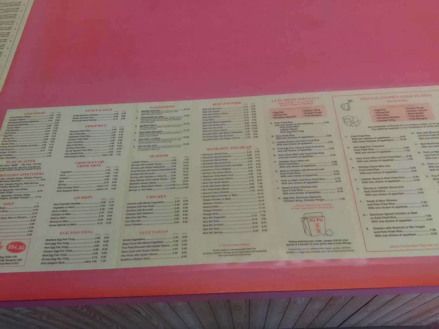 Menu 6