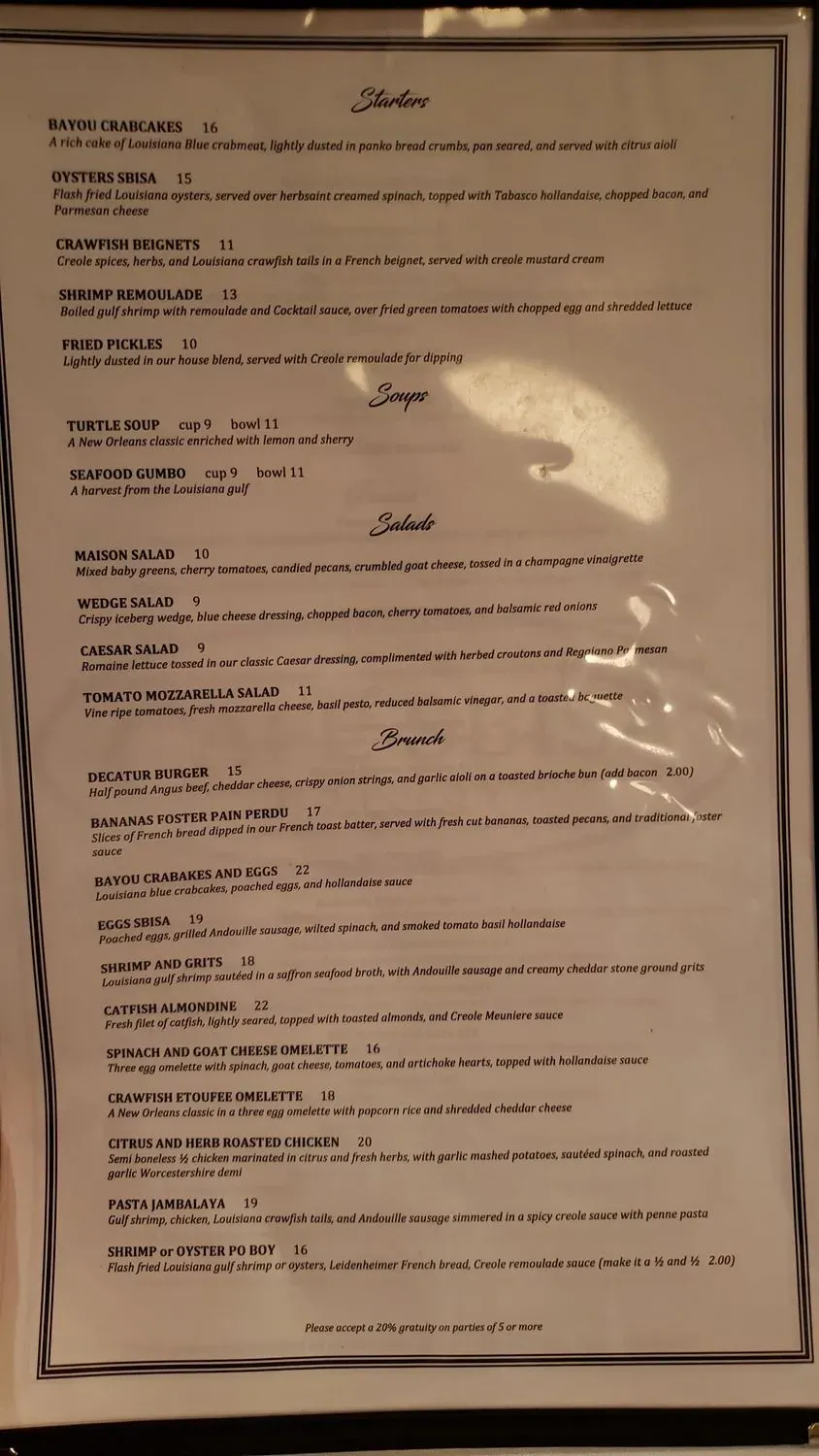 Menu 3