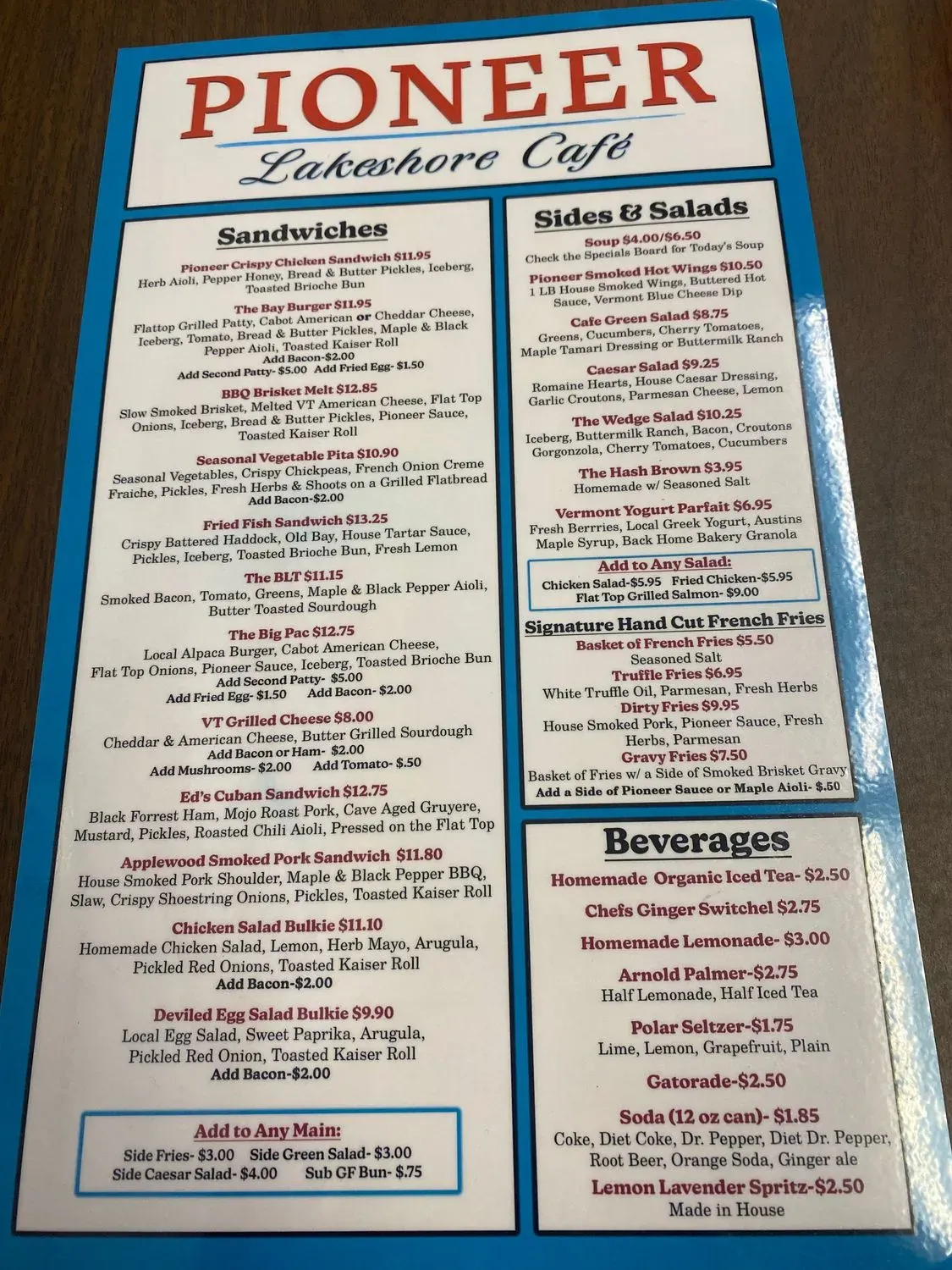 Menu 4