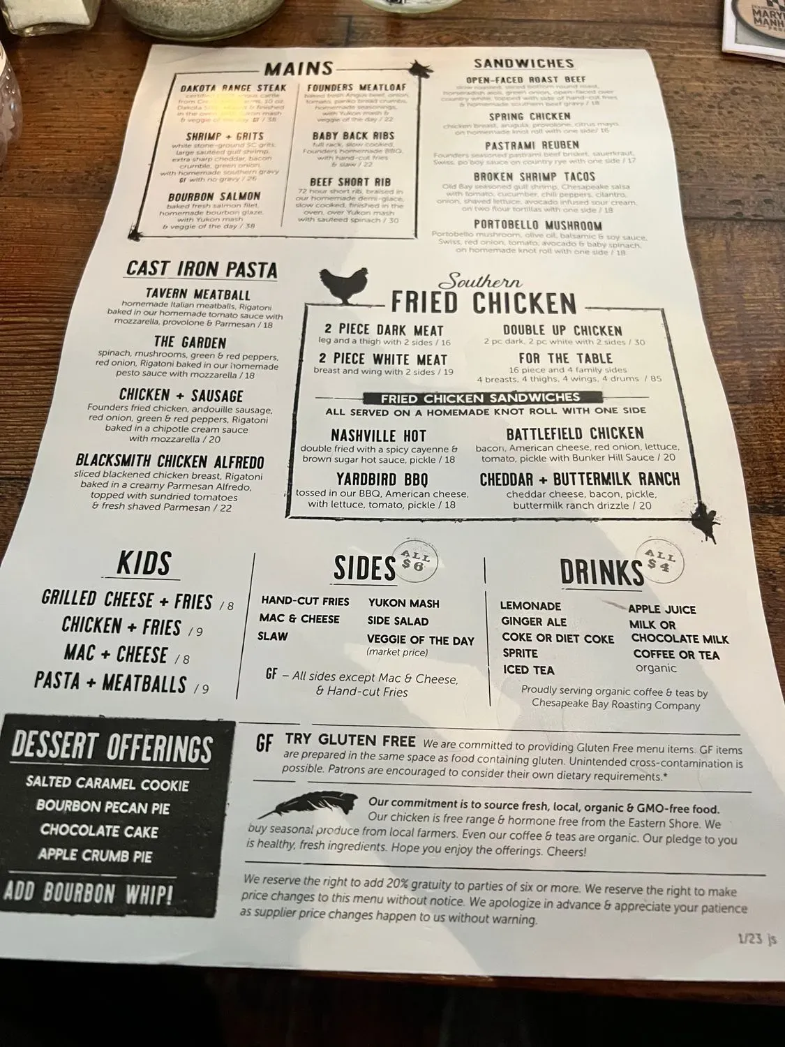 Menu 4