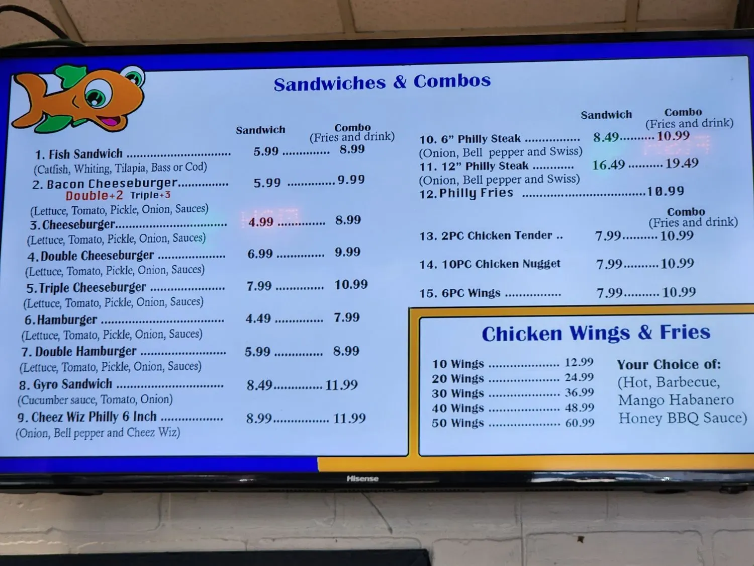 Menu 3