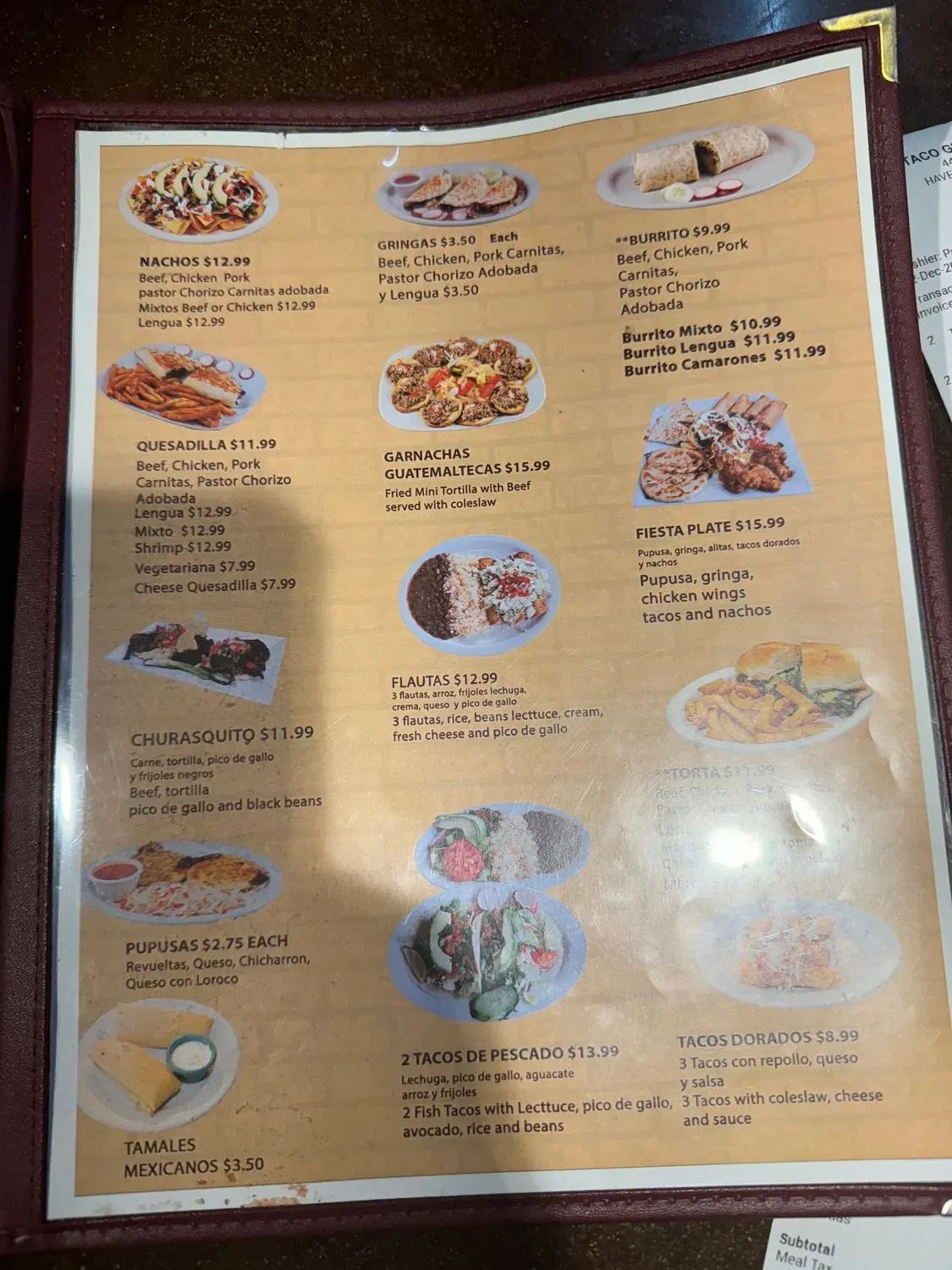 Menu 6