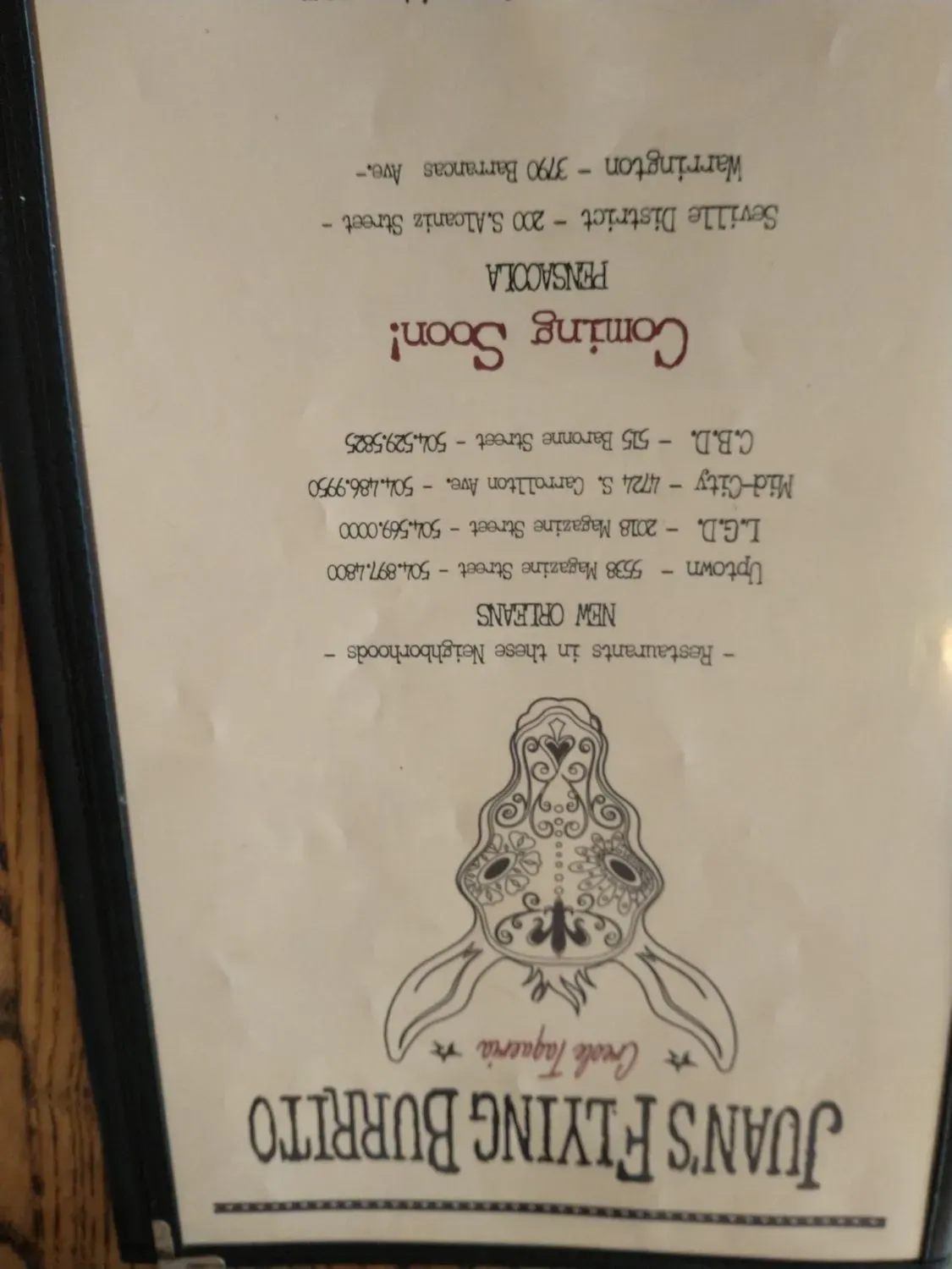 Menu 6