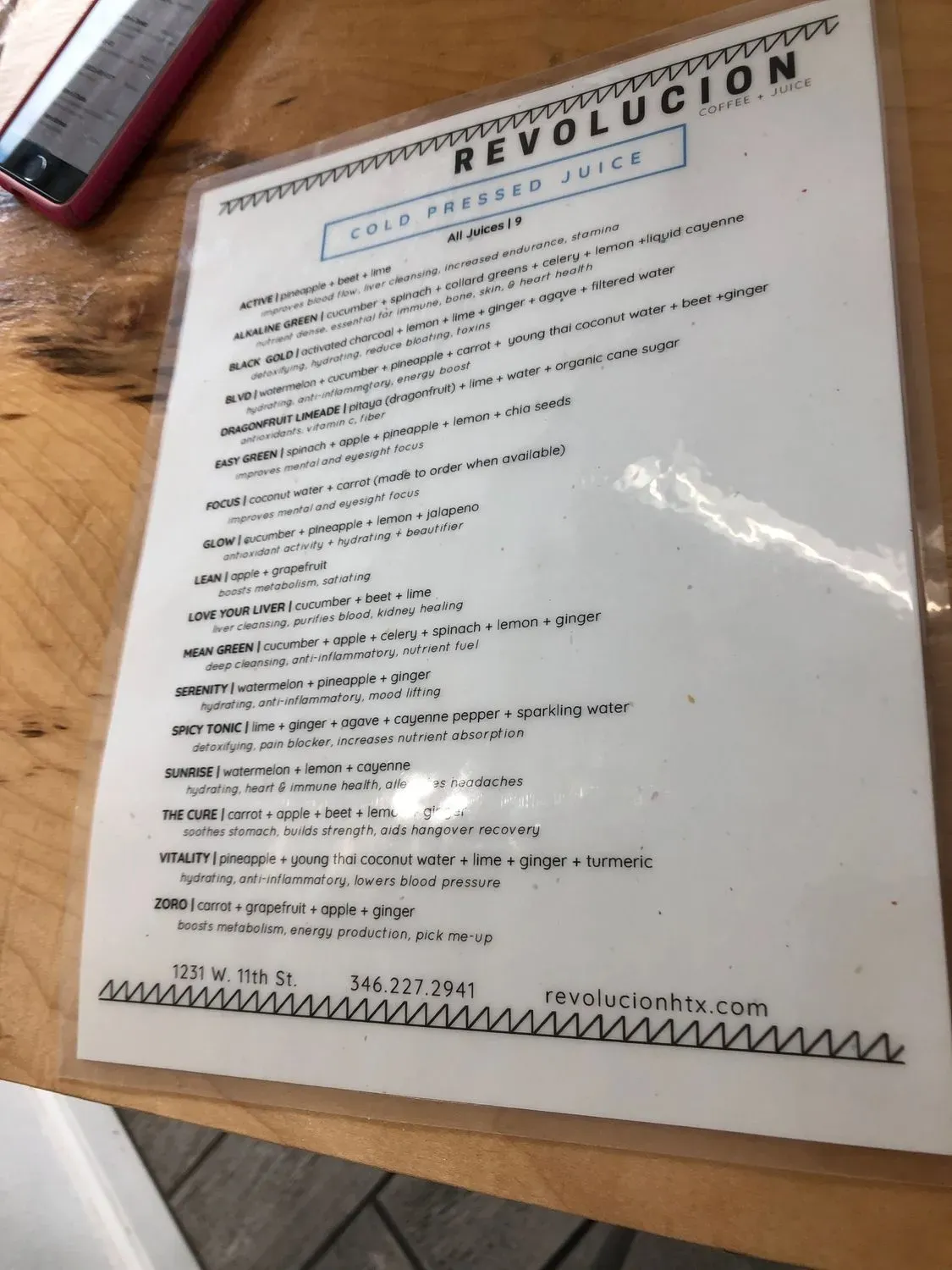 Menu 6