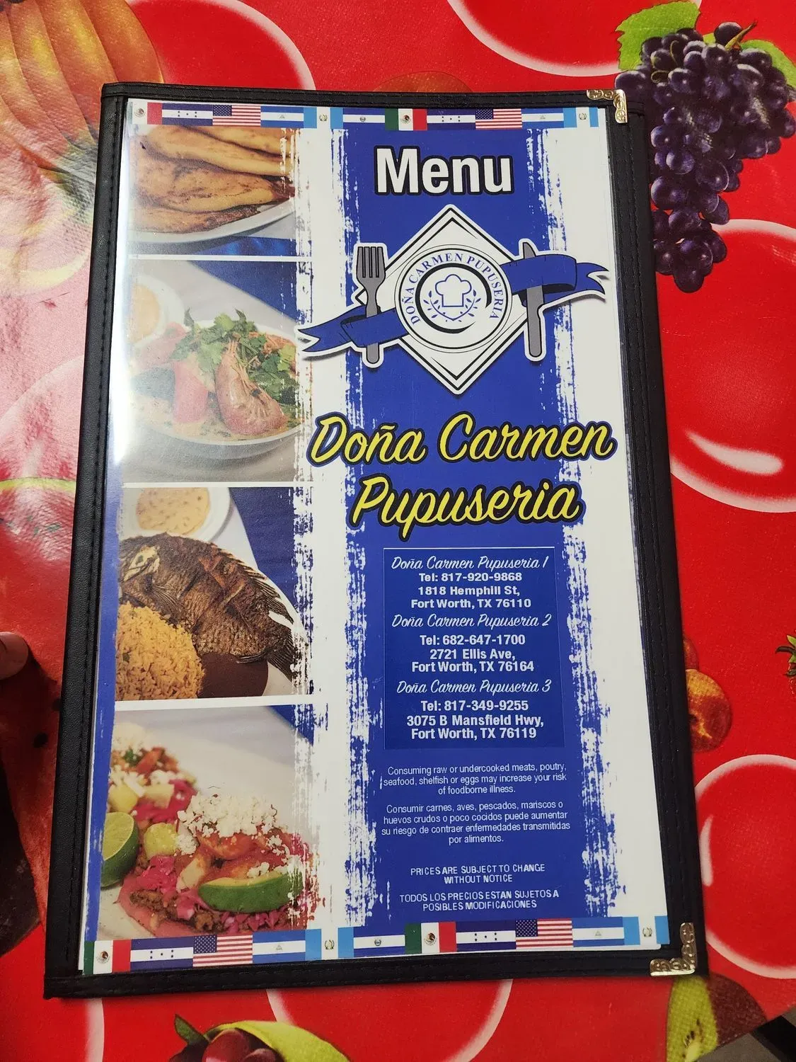 Menu 3