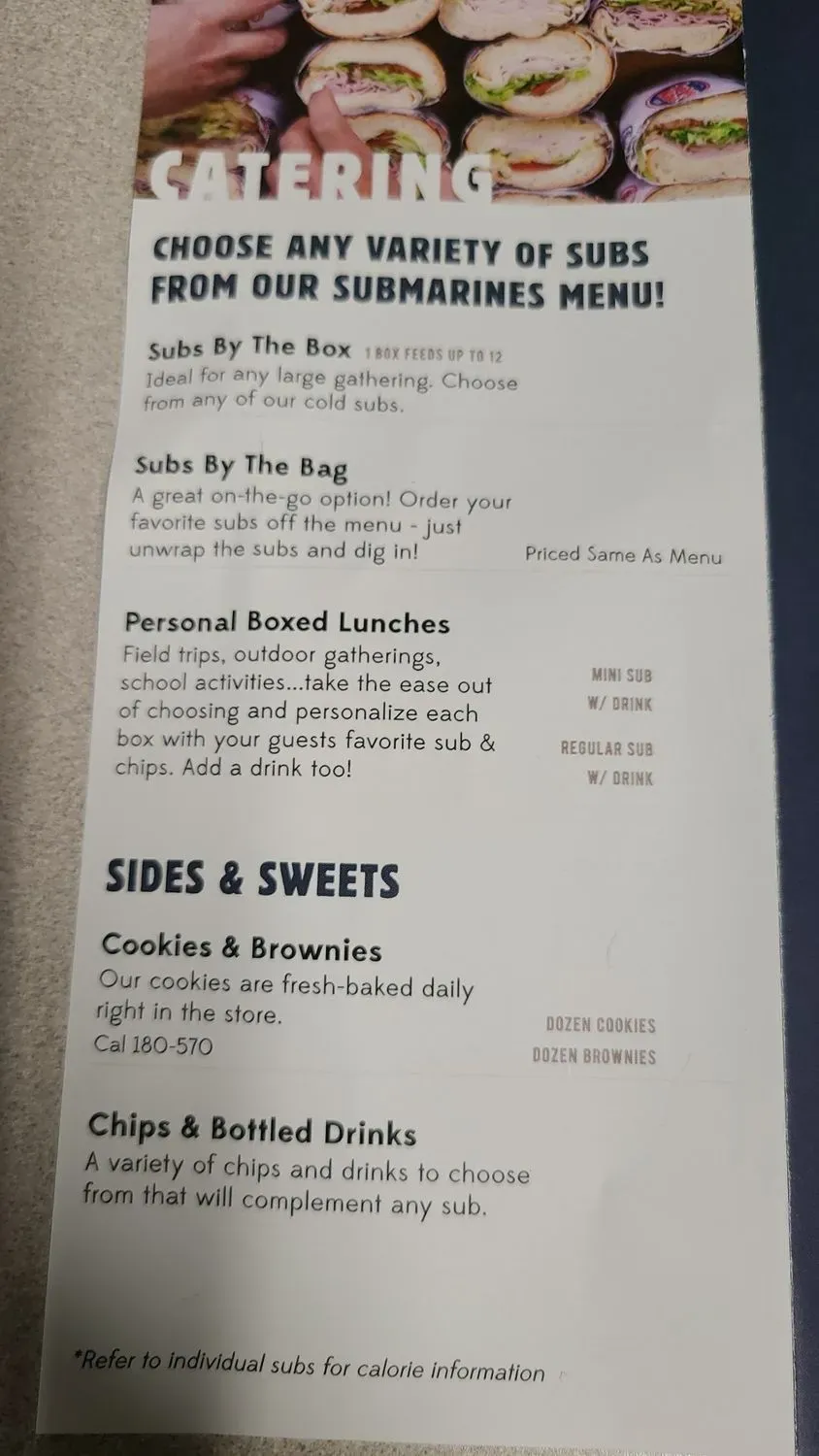 Menu 4