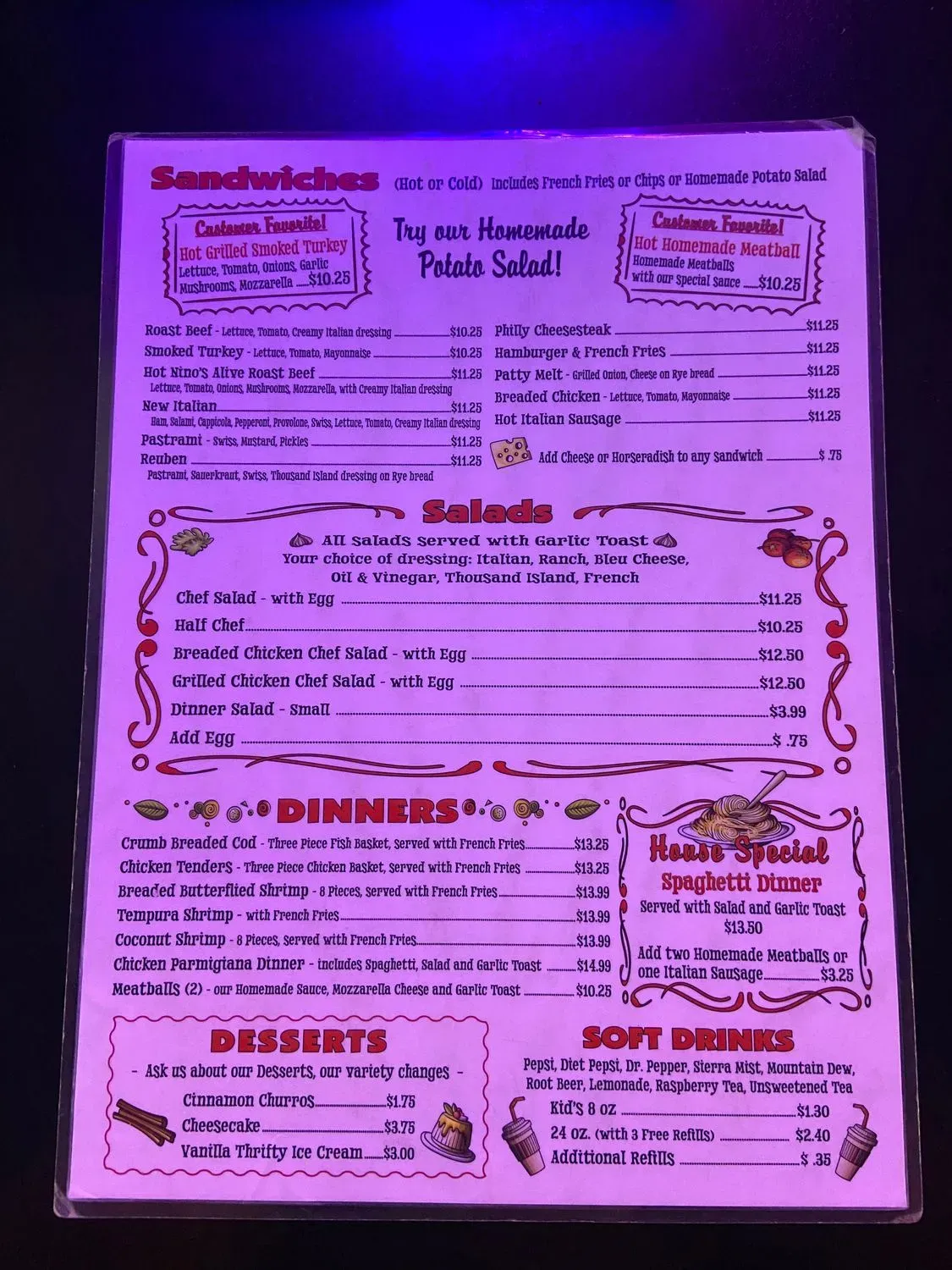 Menu 4