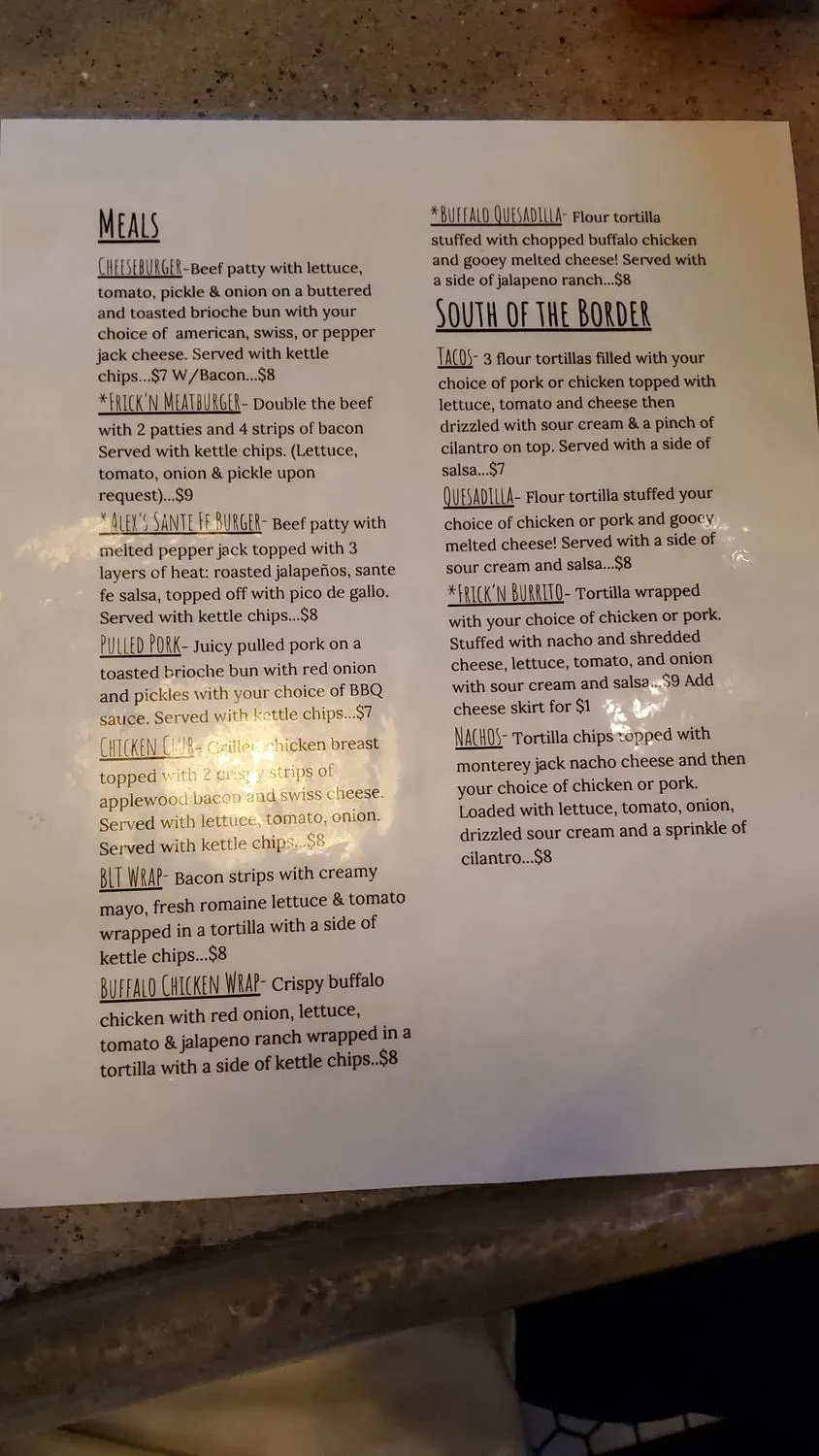 Menu 3