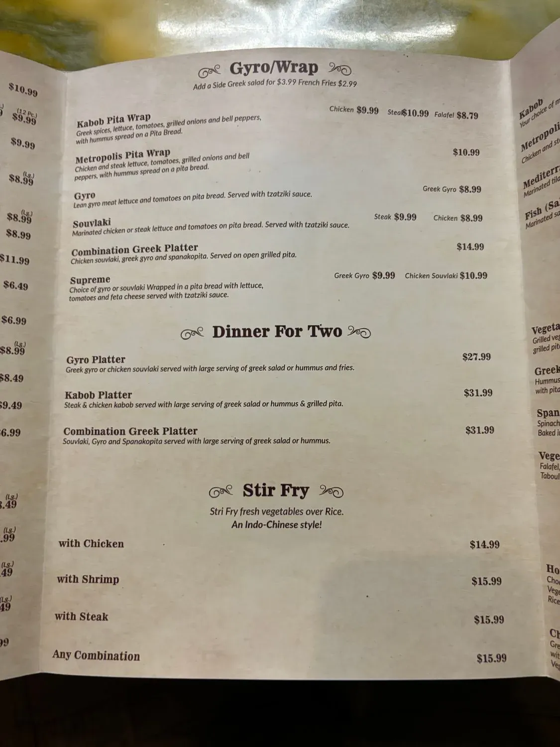 Menu 6