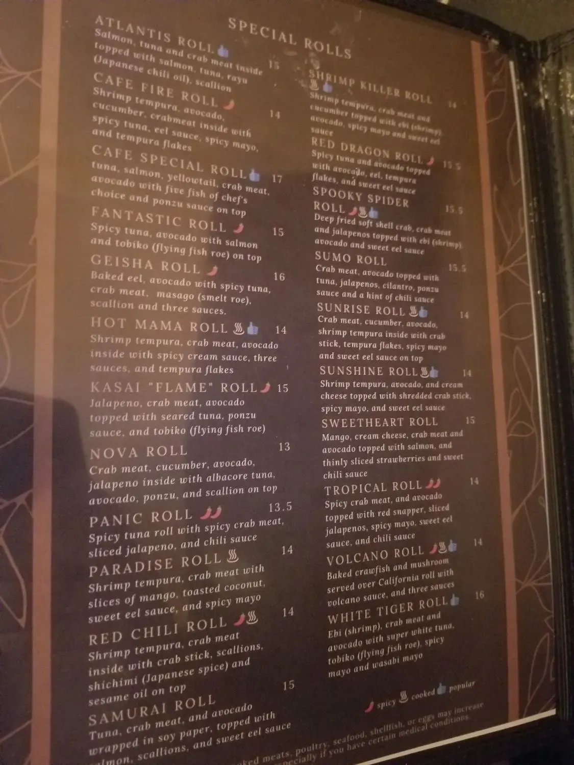 Menu 6