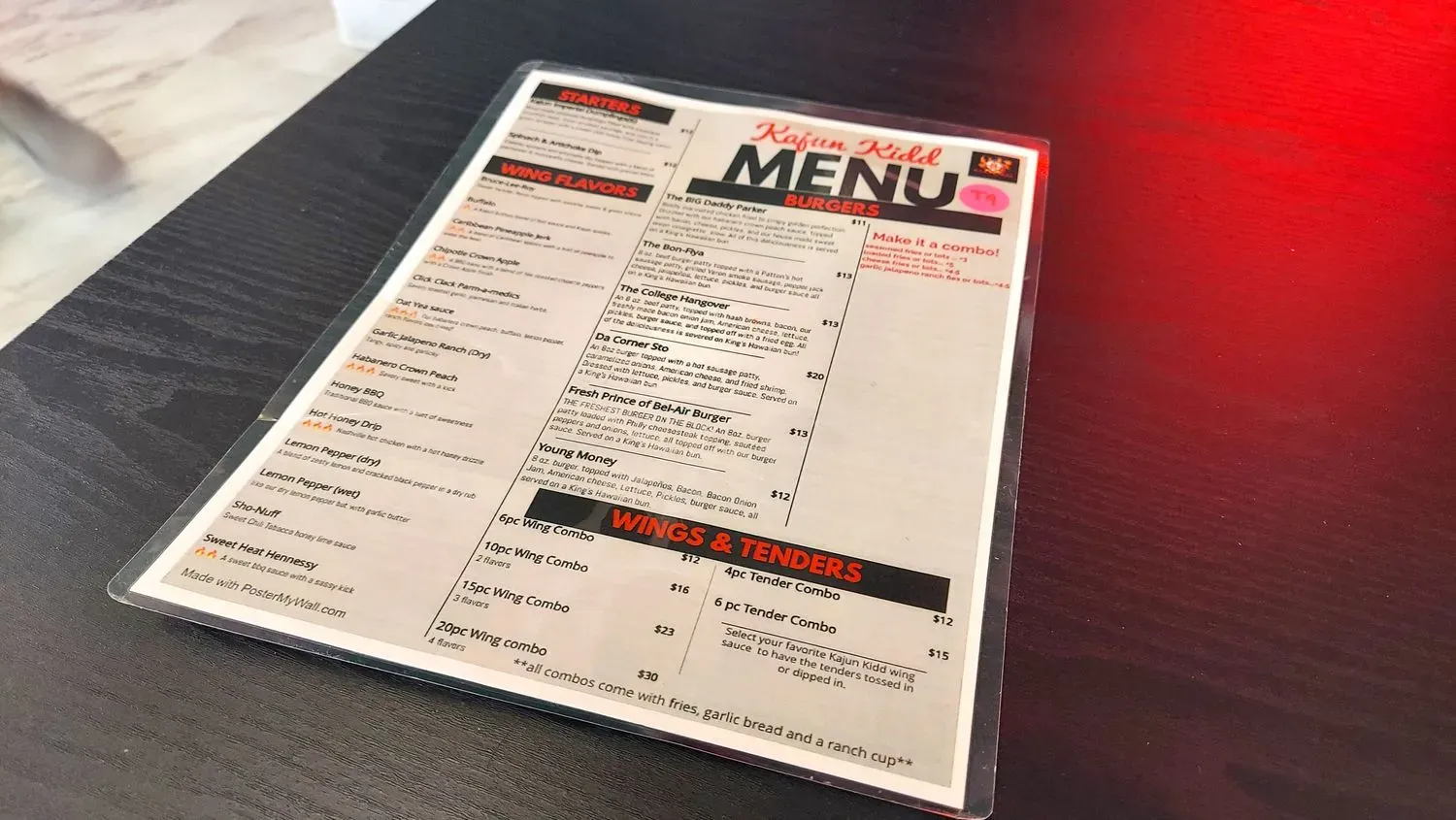 Menu 3