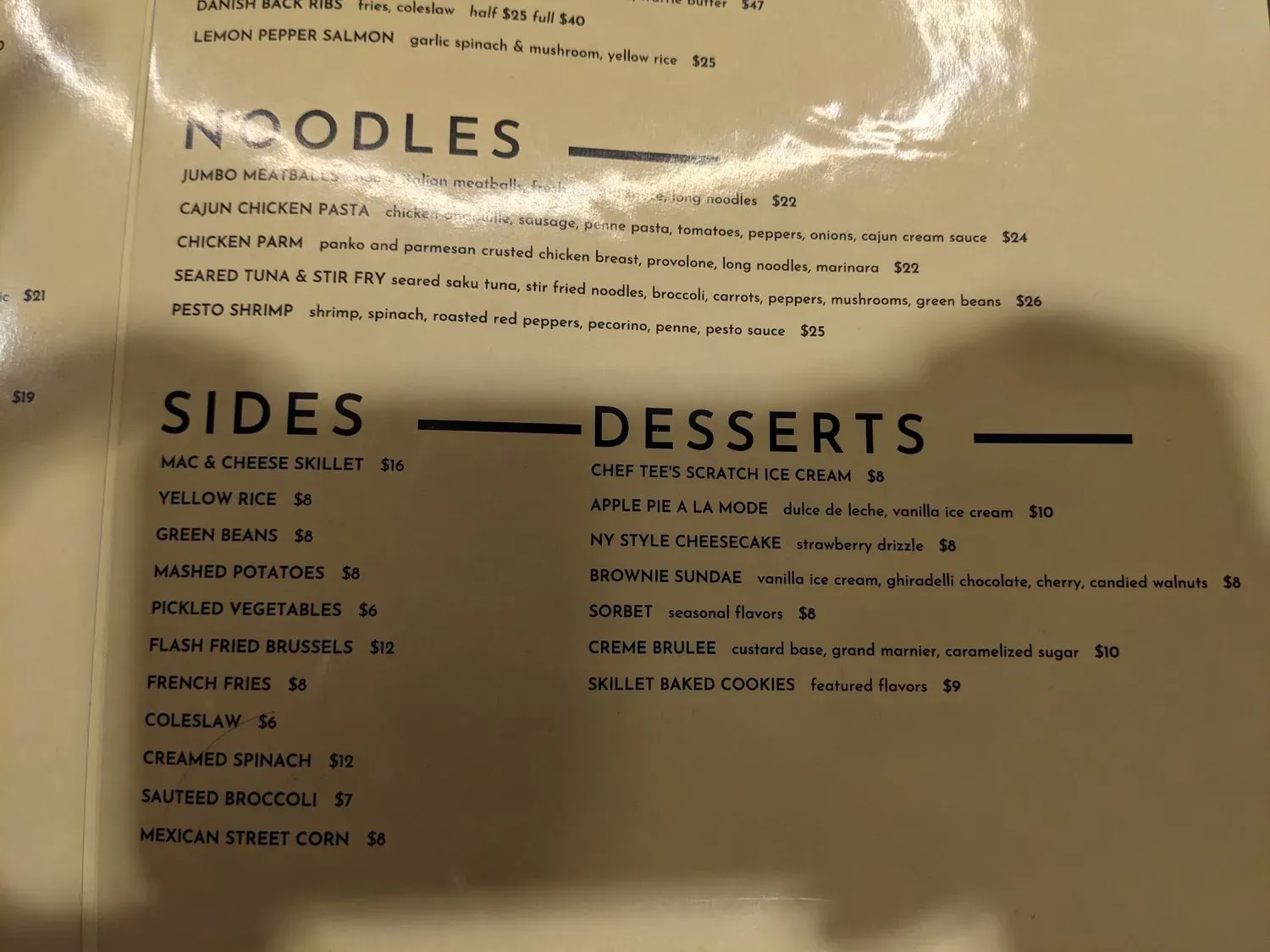 Menu 6