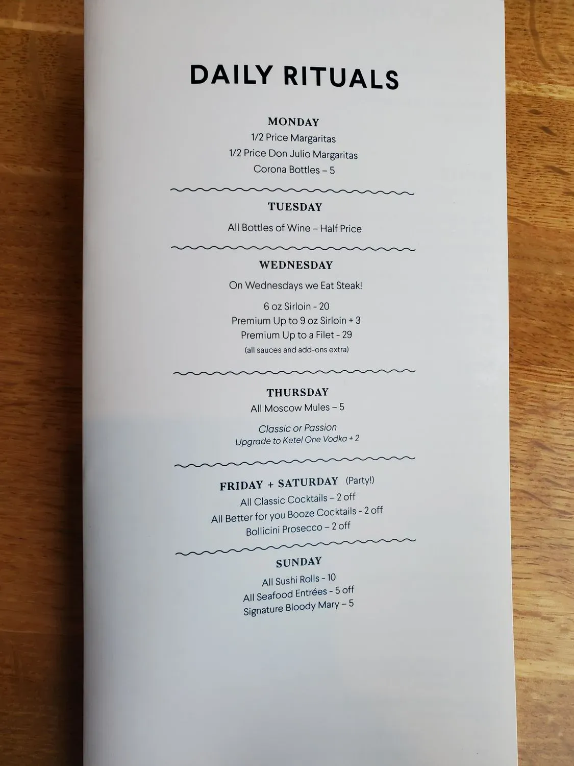 Menu 4