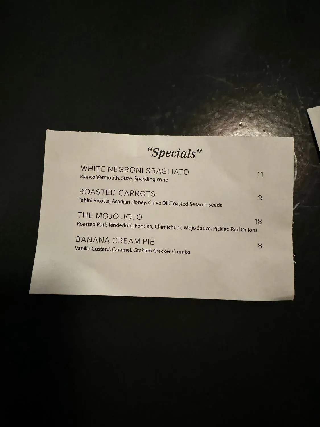 Menu 6