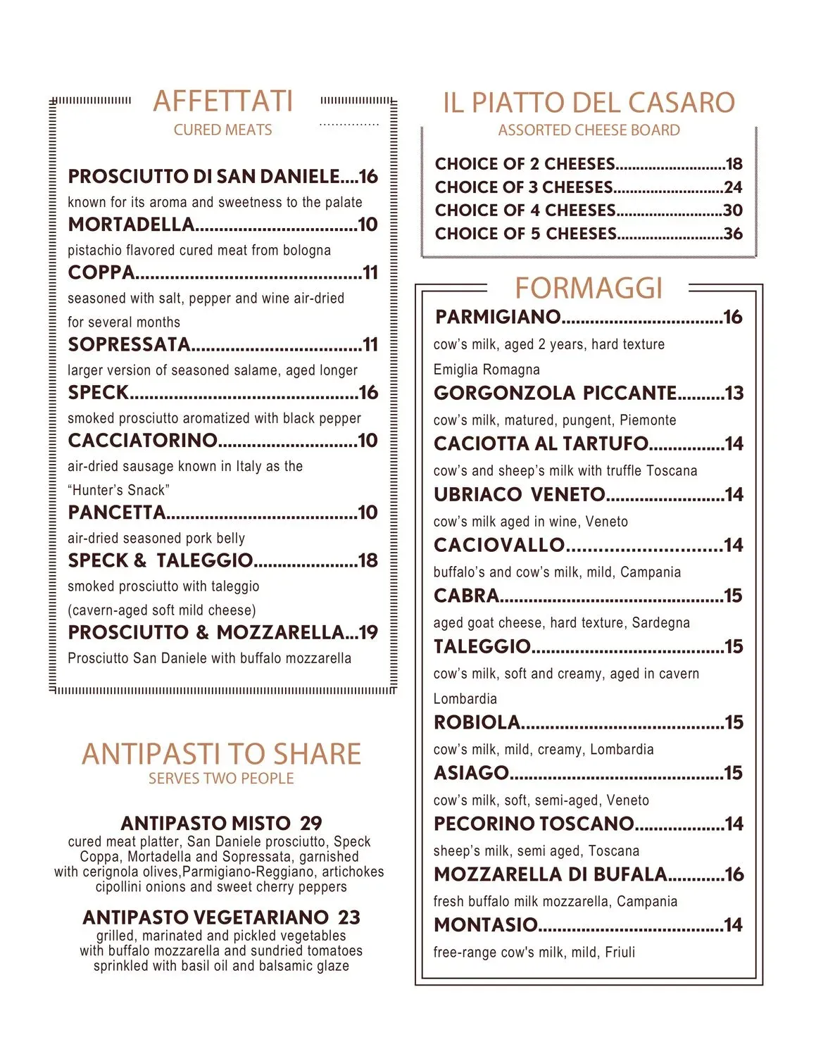 Menu 4