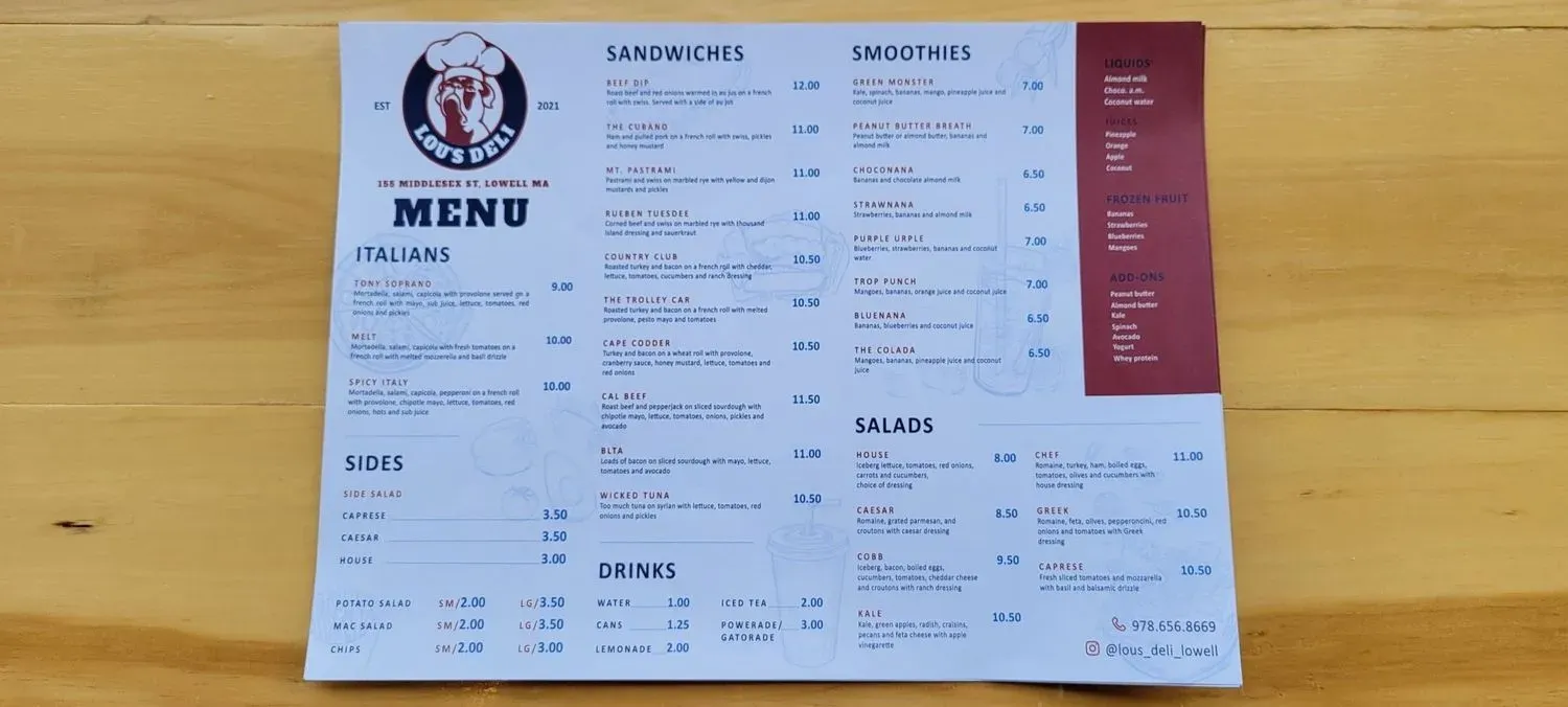 Menu 4