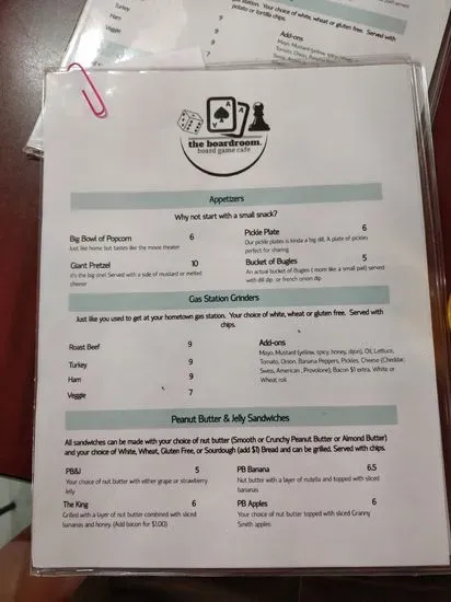 Menu 3