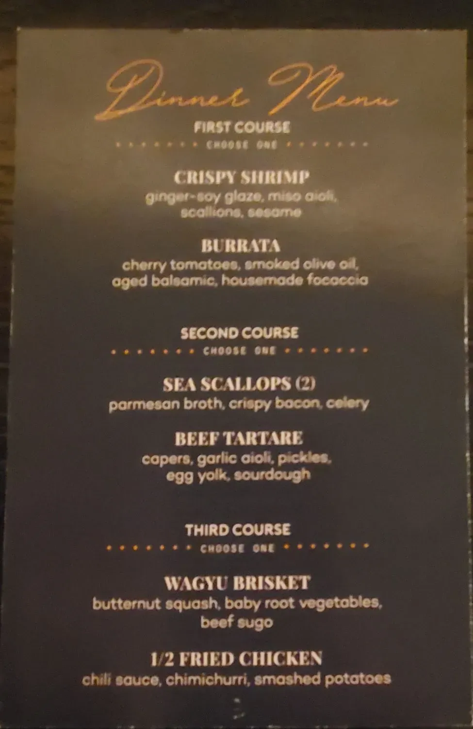 Menu 4